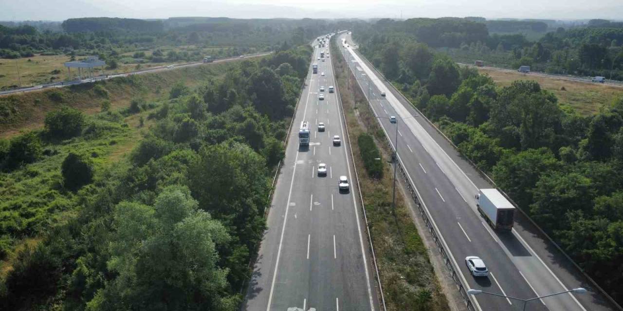 Düzce’de Büyük Araç Geçişi Yasaklandı