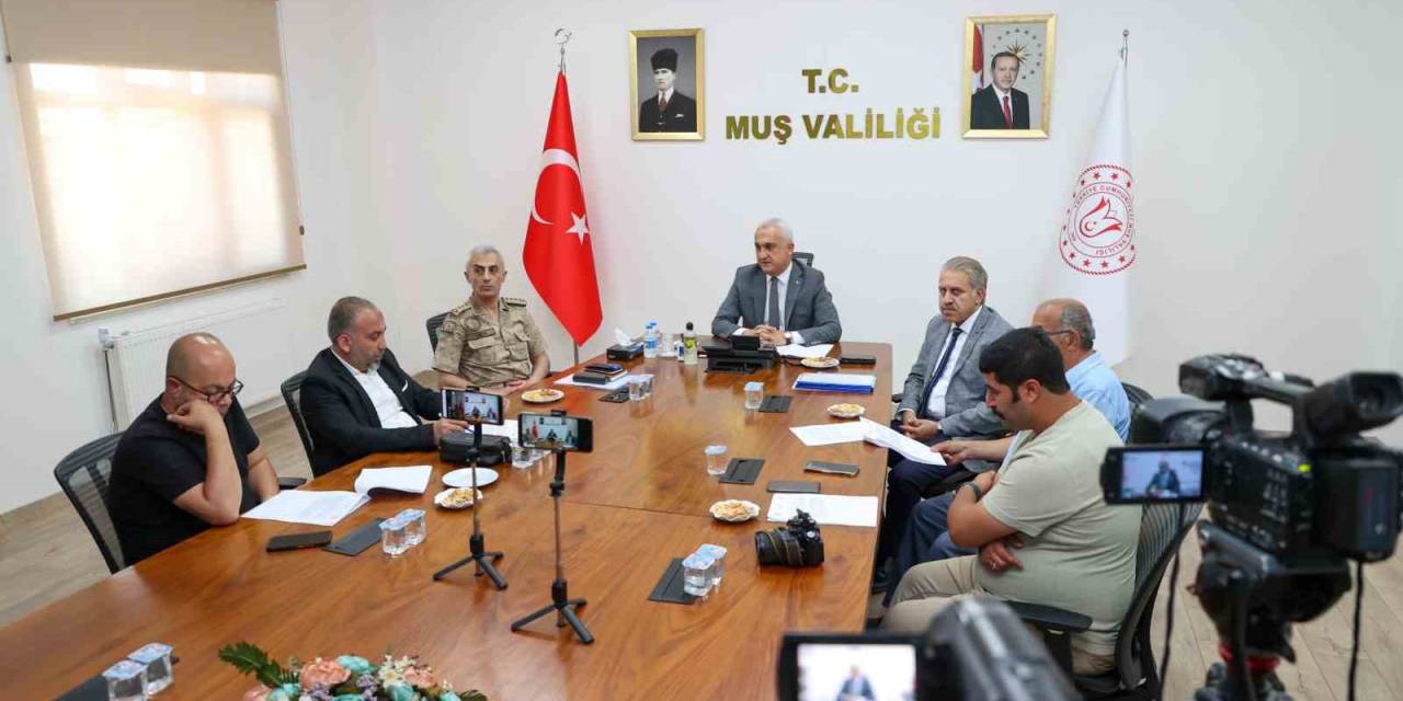 Muş’ta Güvenlik Ve Asayiş Değerlendirme Toplantısı Yapıldı