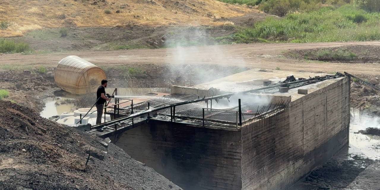 Kilis Organize Sanayi Bölgesinde Korkutan Yangın