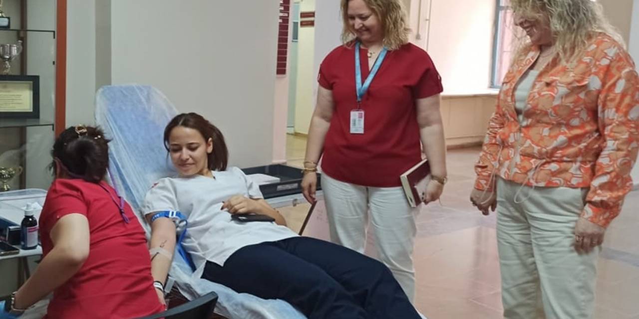 Aydın Devlet Hastanesi’nden Türk Kızılay’ına Anlamlı Destek