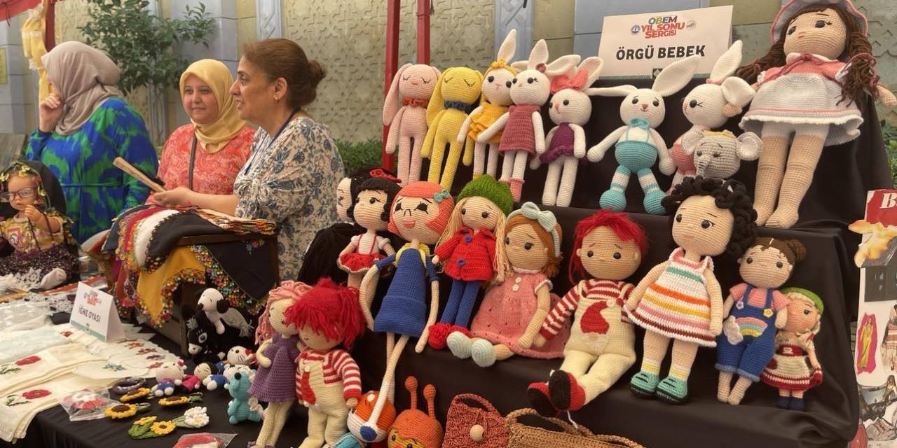Osmaniye’de Kadınların El Emeği Göz Nuru Ürünleri Sergilendi