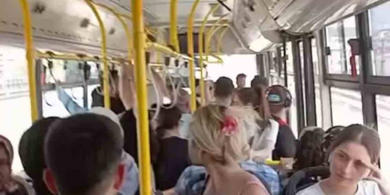 Bursa’da Halk Otobüsünde Klima Tartışması