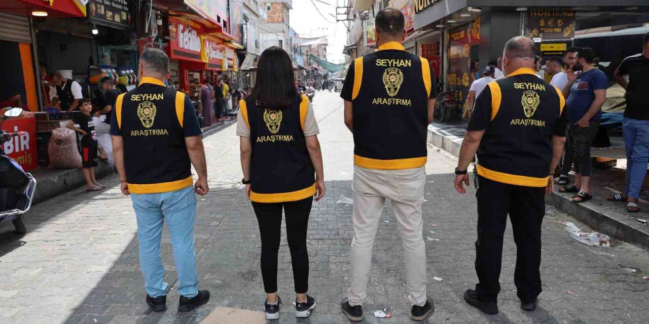 Kaldırımın Kana Bulandığı Sokakta Seyhan Polisinden Denetim