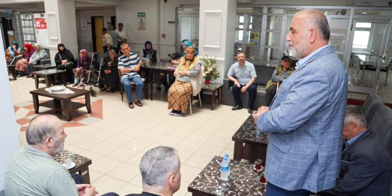 Başkan Sandıkçı’ya Büyüklerden Dua