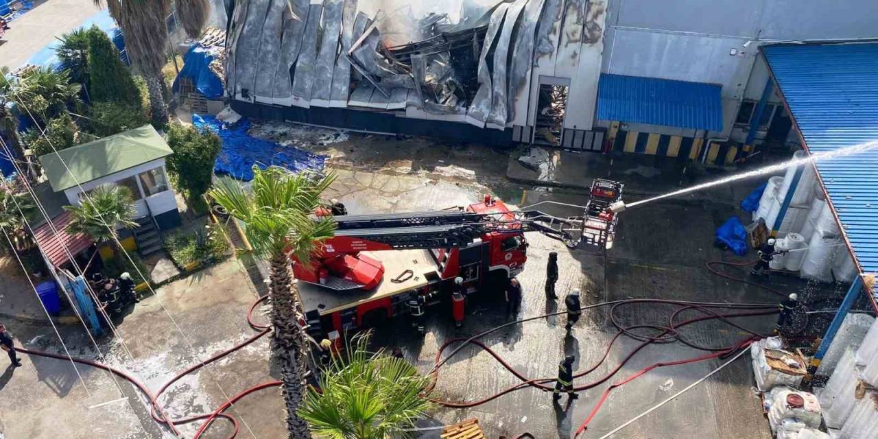 Samsun’daki Fabrika Yangını Kontrol Altına Alındı