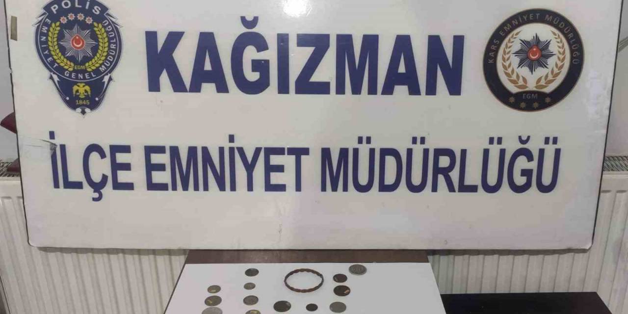 Kağızman’da Tarihi Eser Operasyonu