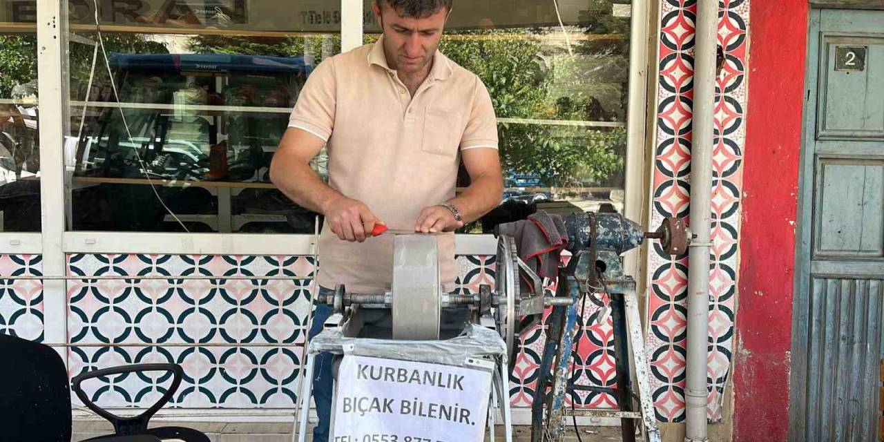 Kurban Bayramı’na 2 Gün Kala Bıçakçılarda Yoğunluk