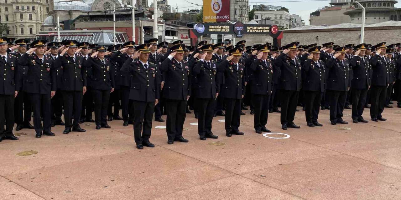 Taksim’de Jandarma Teşkilatı’nın 185’inci Kuruluş Yıl Dönümü Kutlandı
