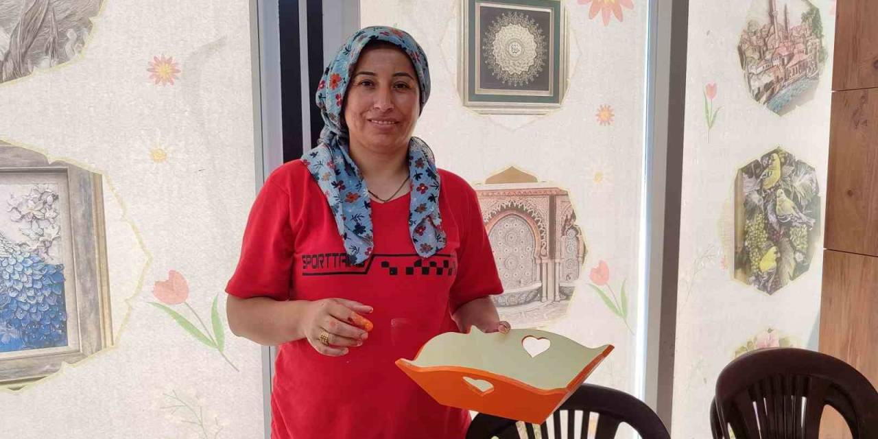 Ahşap Boyama Gelir Kapısı Oldu