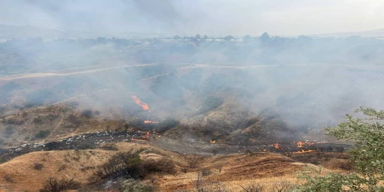 Çöp Sahasında Çıkan Yangın Ormana Sıçramadan Söndürüldü