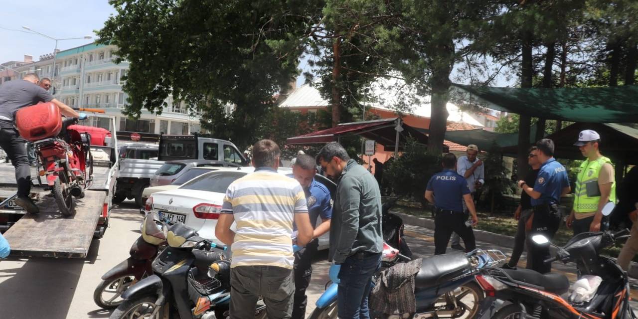 Polisten Tescilsiz Motosiklet Sürücülerine Yönelik Denetim