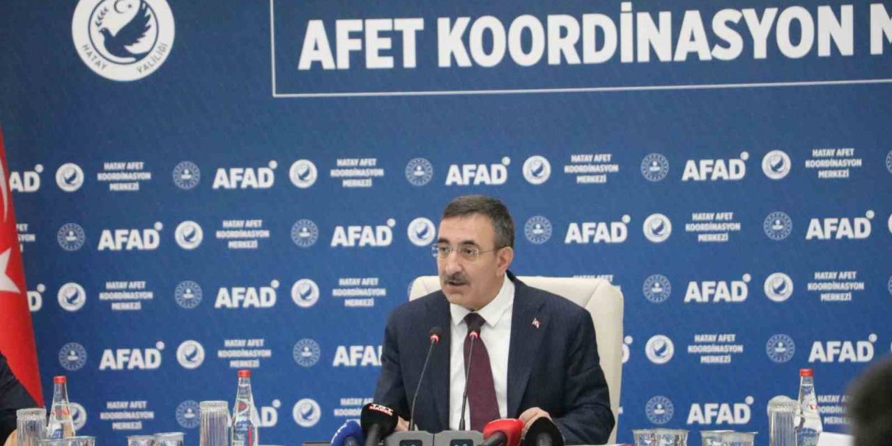 Cumhurbaşkanı Yardımcısı Yılmaz: "2025 Yılının Sonlarına Doğru Bütün Hak Sahiplerinin Konut Ve İş Yerleri Teslim Edilmiş Olacak"