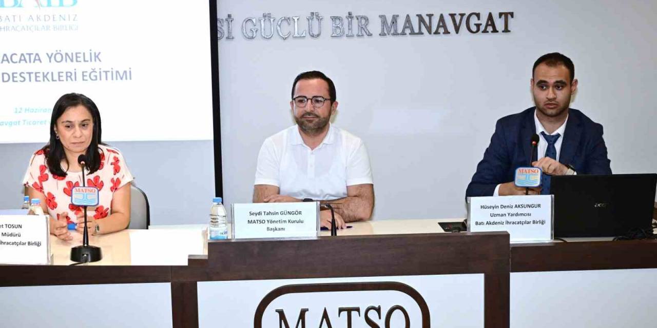 Başkan Güngör: “Manavgat Olarak Turizmdeki Başarıyı İhracatta Da Yakalamalıyız”