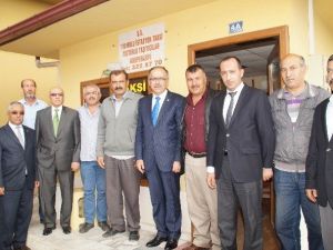 Mustafa Kalaycı’dan Taksi Durağına Ziyaret