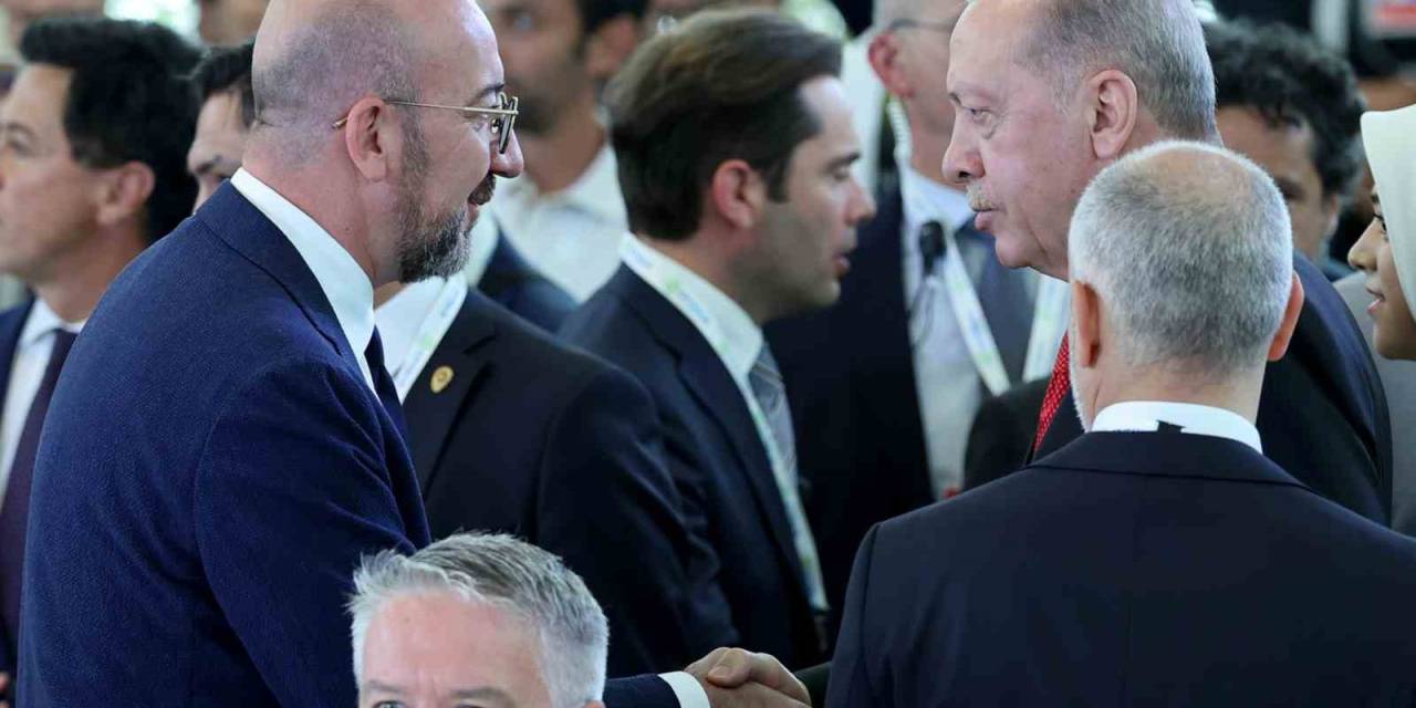 Cumhurbaşkanı Erdoğan, G7 Zirvesi’ne Katılan Liderlerle Görüştü