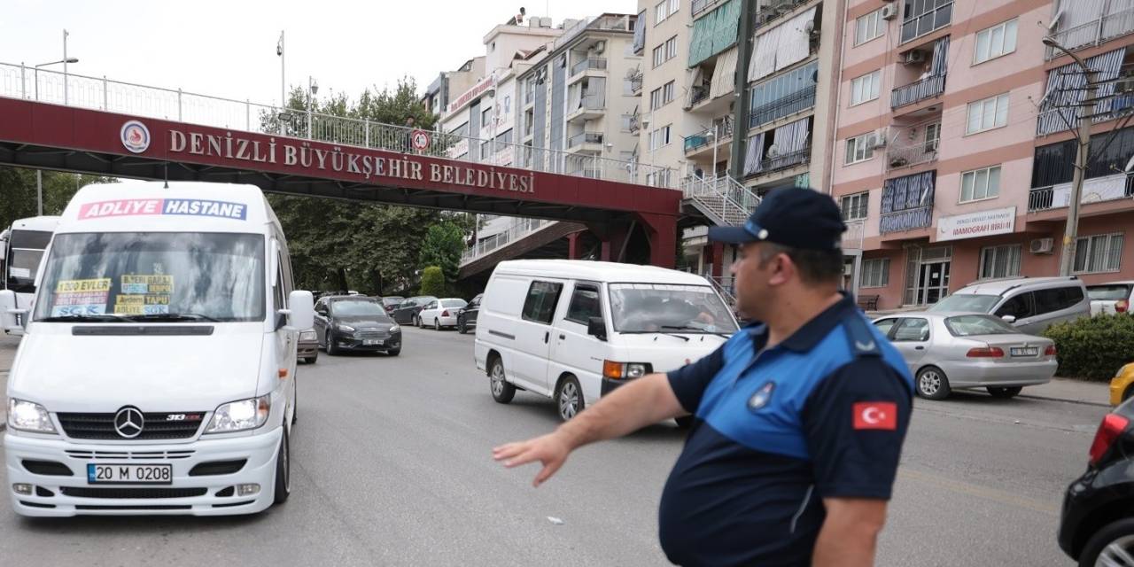 Denizli Büyükşehirden Şehir İçi Minibüs Hatlarına Sıkı Denetim