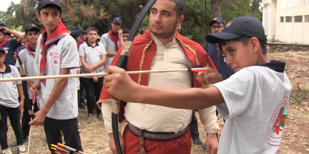 Şanlıurfalı Çocuklar İzci Kampında Buluştu