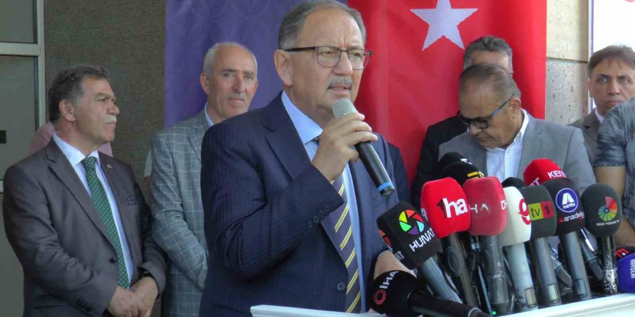 Bakan Özhaseki: “Gelişiyoruz, Büyüyoruz Ve Bu Durum Düşmana Korku Salıyor”