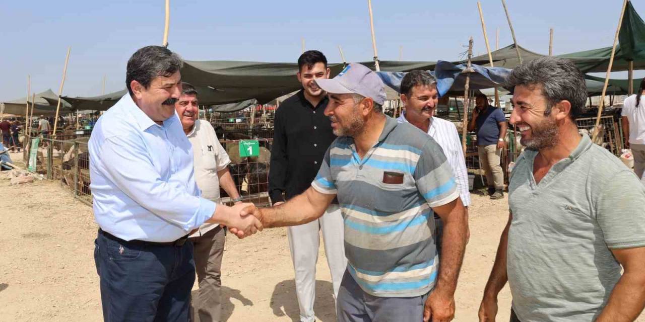 Başkan Yıldız, Kurban Satış Alanlarını Ziyaret Etti