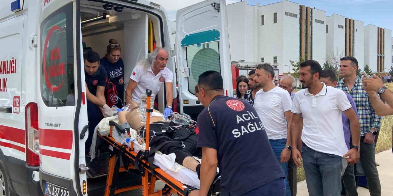 Ambulans Helikopter Kalp Hastası İçin Karaman’dan Antalya’ya Havalandı