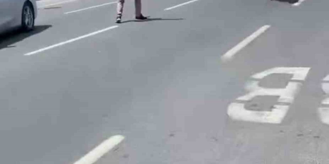 İstanbul’da Kurbanlık Dana Firarda: Trafiği Birbirine Katan Dana İki İlçe Değiştirdi