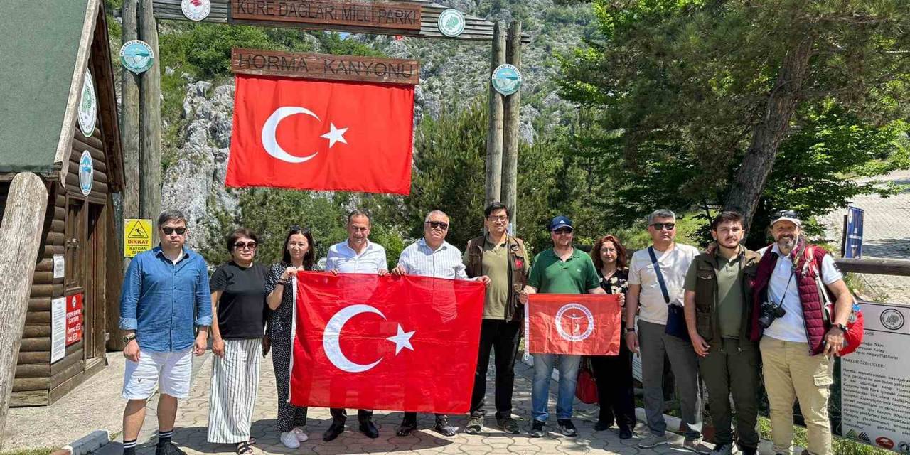 Kastamonu’yu Gelen Kazakistan Heyeti, Horma Kanyonuna Ve Cam Terasa Hayran Kaldı