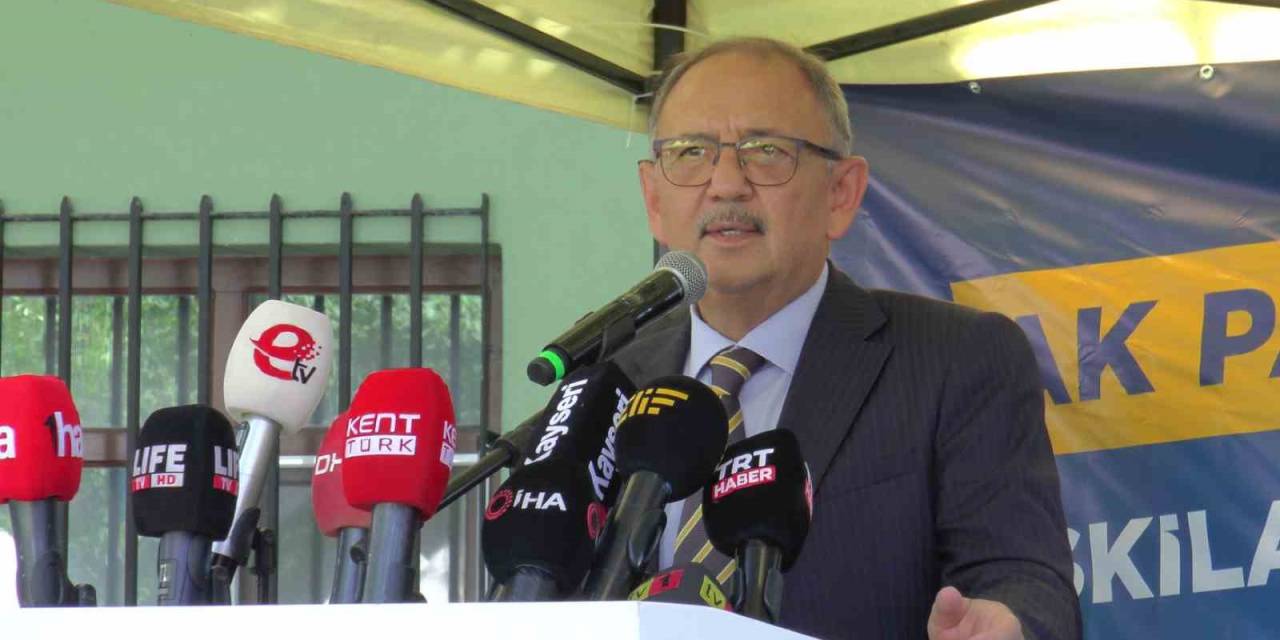 Bakan Özhaseki: “Sorunlarımız Elbette Var Ama Çözecek Güç De Cumhur İttifakı’ndaki Birlikte Var”