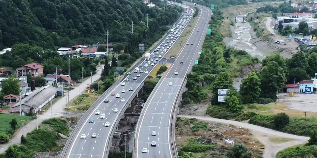 Her İki Yolda Da Akıcı Yoğunluk