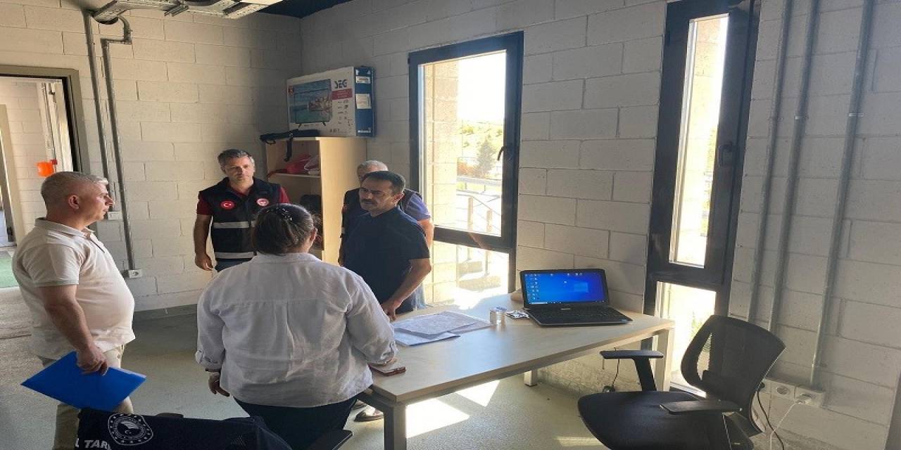 Vali İlhami Aktaş, 1915 Çanakkale Köprüsü Canlı Hayvan Kontrol Noktasında İncelemelerde Bulundu