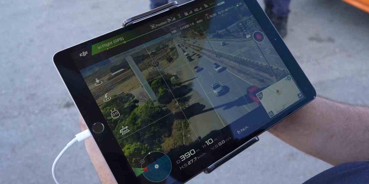 43 İlin Geçiş Güzergahında Dronlu Denetim: Kural İhlali Yapanlar Havadan Tespit Edildi