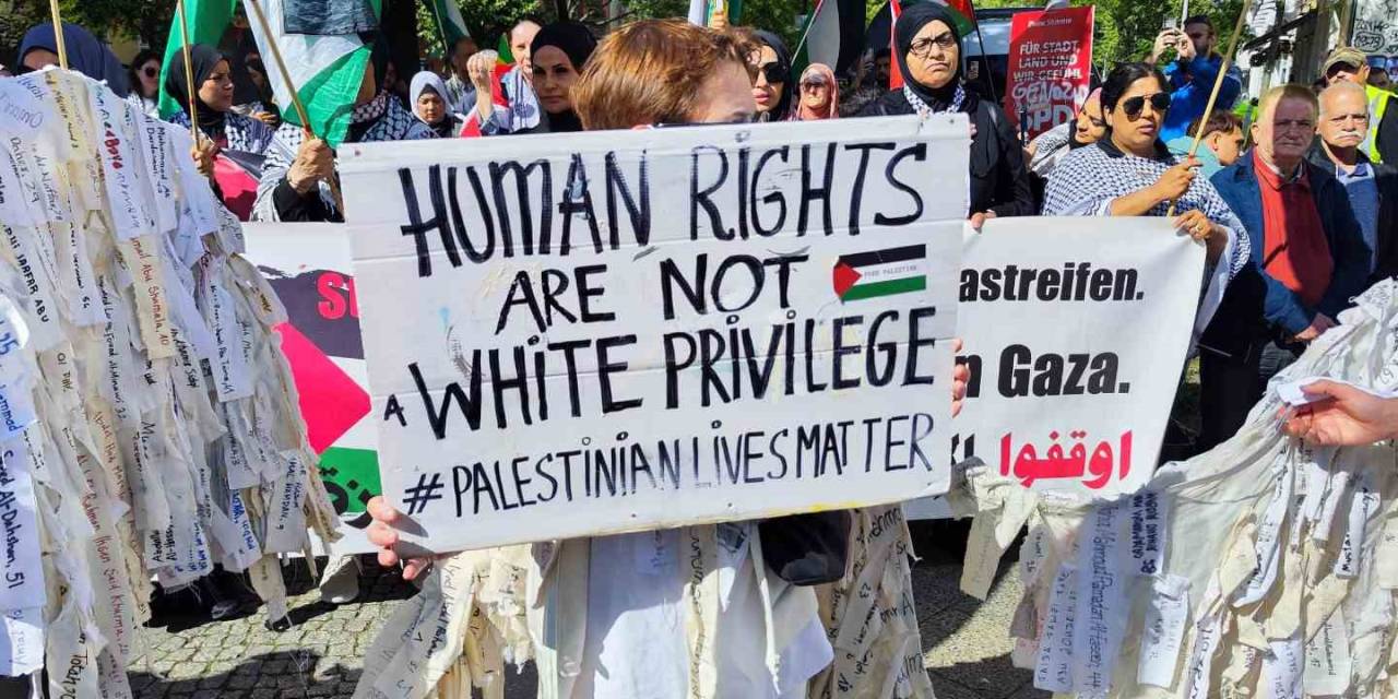 Almanya Polisi’nden Filistin Destekçilerine Sert Müdahale