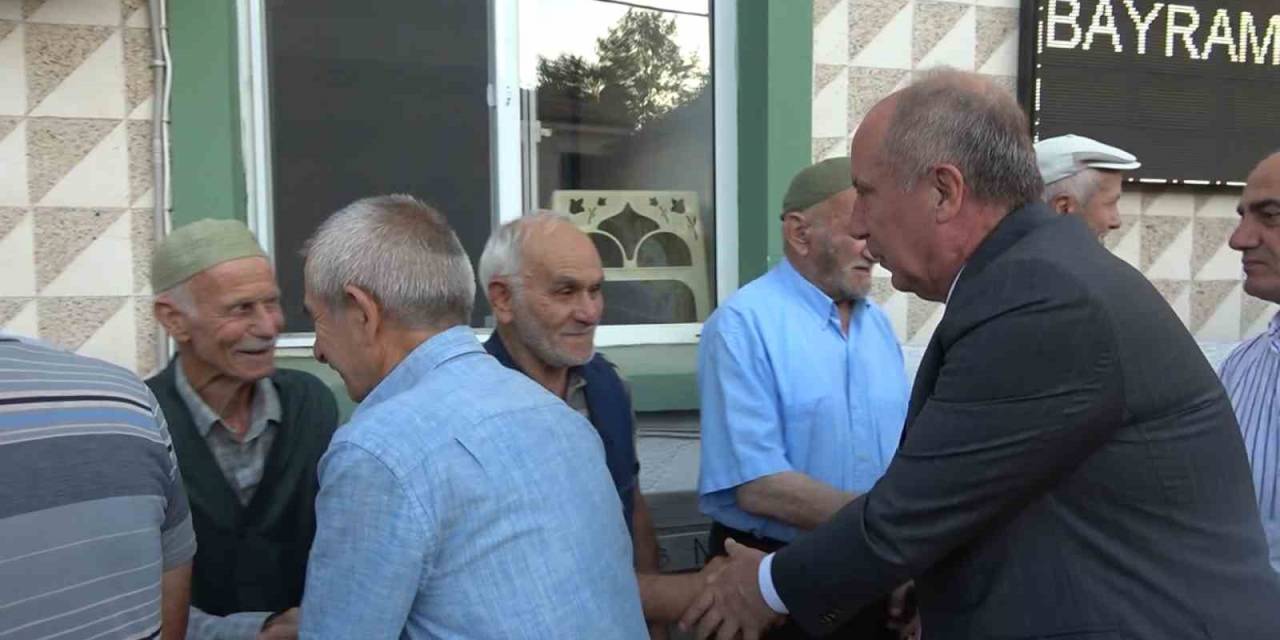 Muharrem İnce Bayram Namazını Köyünde Kıldı