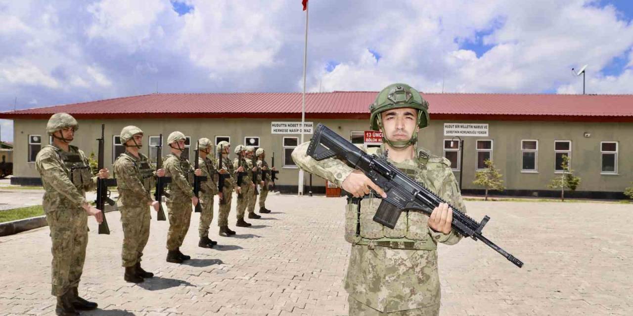’hudut Kartalları’ Bayramda Da Elleri Tetikte Sınır Nöbetinde