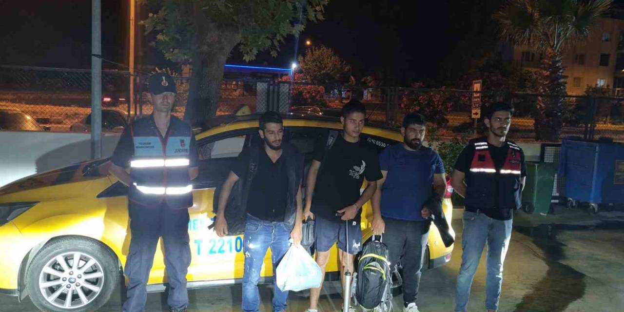 Yunanistan’a Geçmeye Çalışan Düzensiz Göçmenler Yakalandı