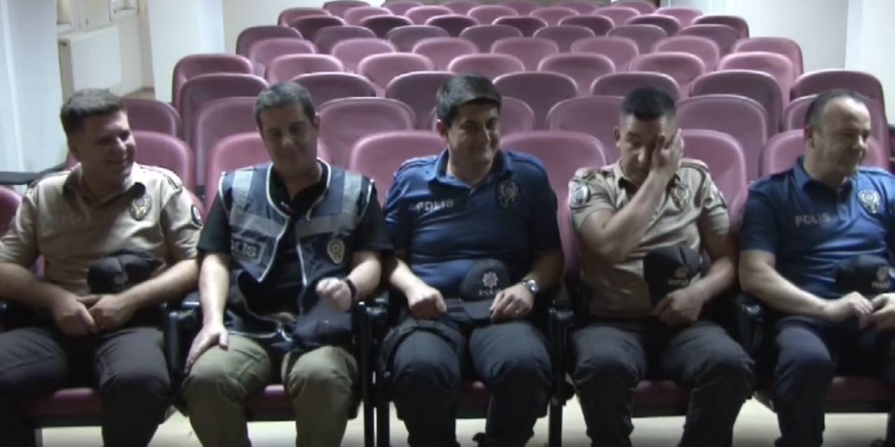Kırklareli’nde Polis Ve Bekçilere Babalar Günü Sürprizi