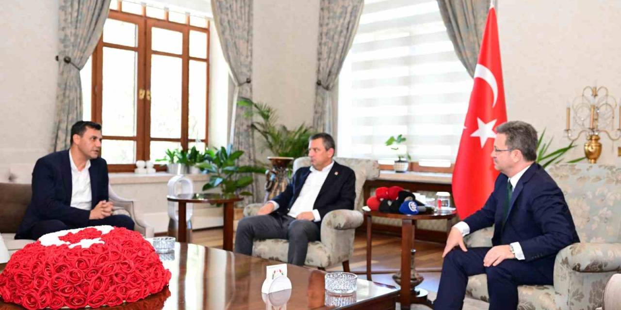 Chp Genel Başkanı Özgür Özel, Manisa’da Ziyaretlerde Bulundu