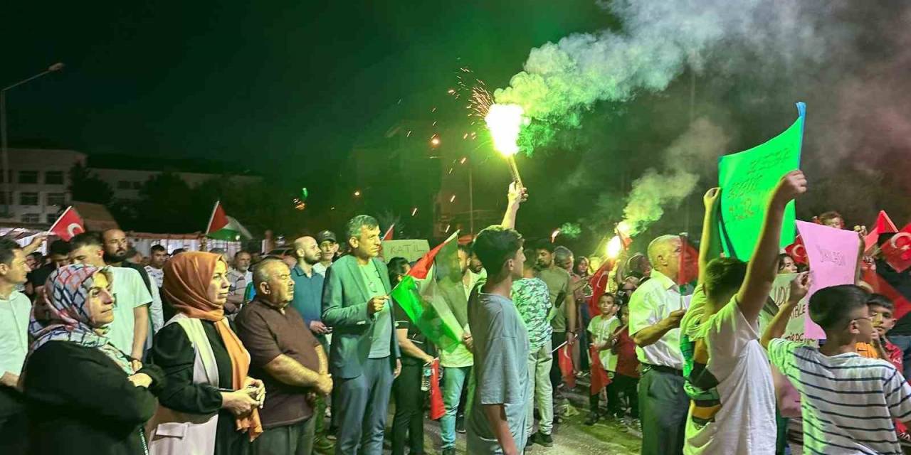 Gölbaşı’nda Özgür Filistin Mitingi Düzenlendi