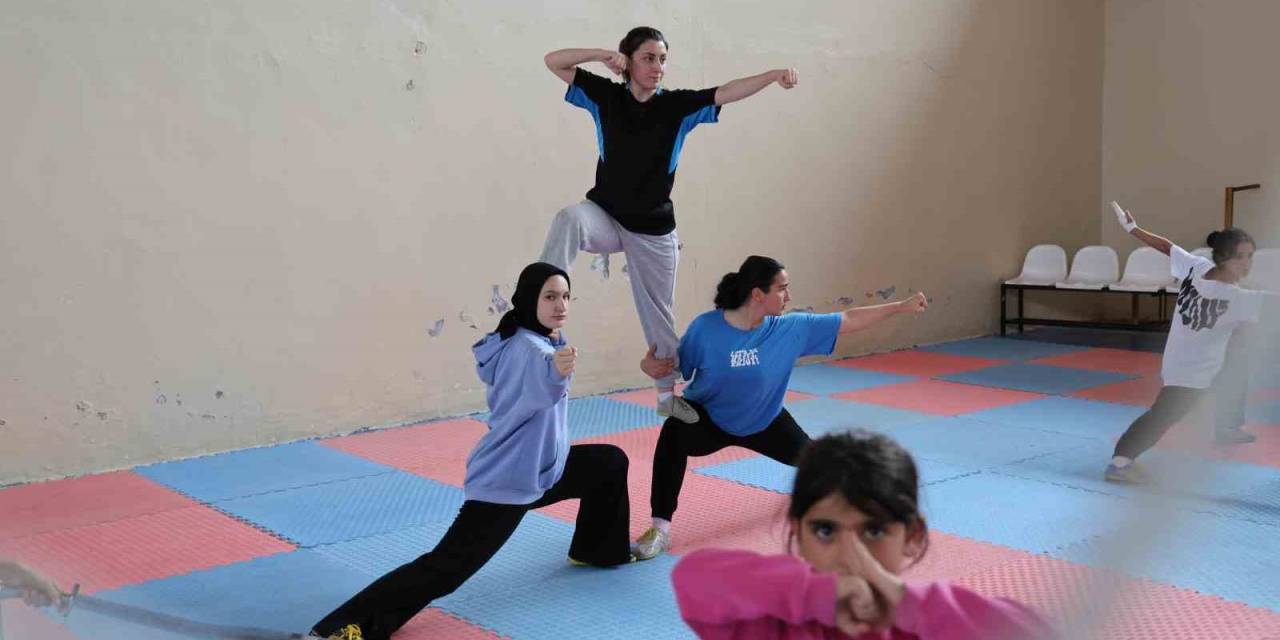 Şarkışlalı Wushu Sporcuları Başarıya Doymuyor