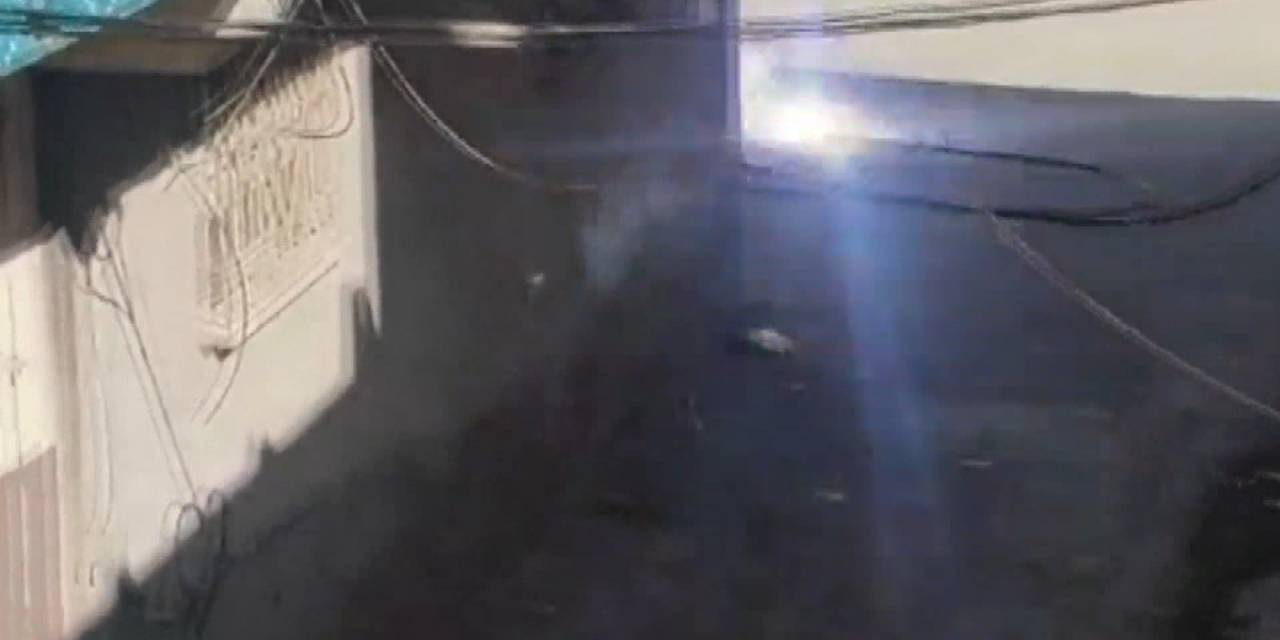 Şanlıurfa’da Elektrik Kablosu Bomba Gibi Patladı