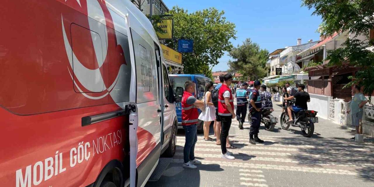 Edirne’de Sahil Şeridinde Düzensiz Göçmen Denetimi