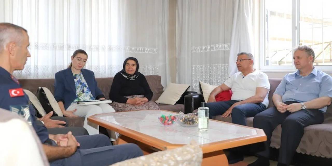 Başkan Güler, Şehit Ailelerini Unutmadı