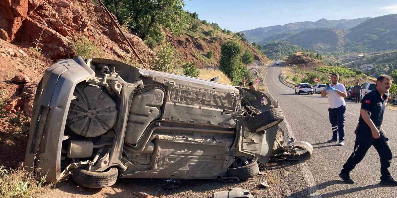 Otomobil Takla Attı: 3 Yaralı