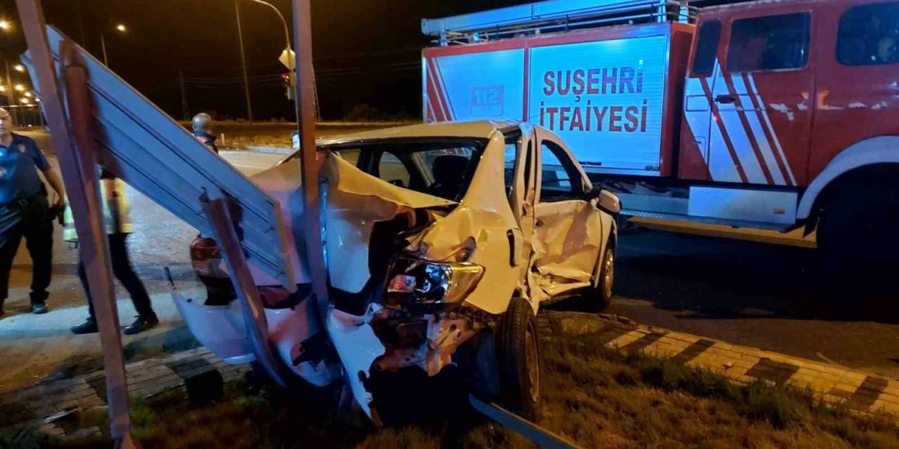 Bayram Yolunda Kaza 9 Yaralı