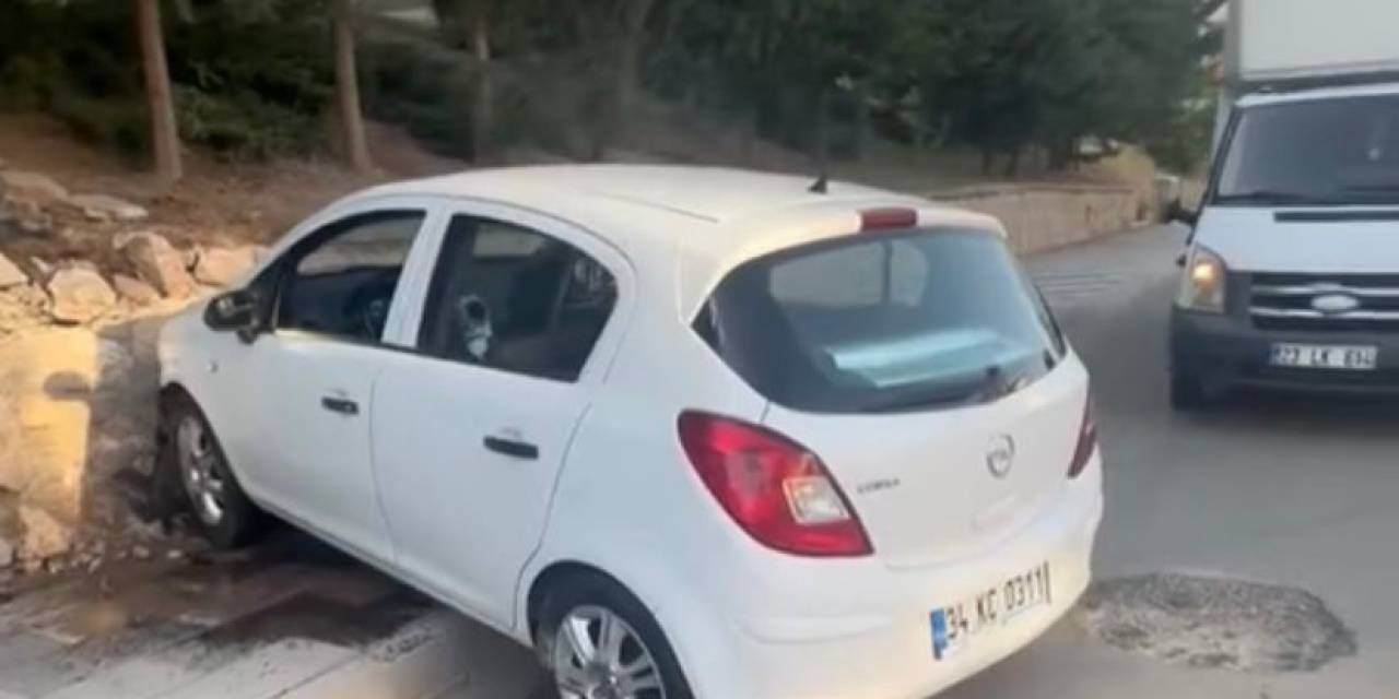 Elazığ’da Otomobil Duvara Çarptı: 1 Yaralı