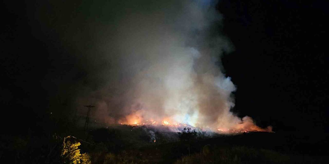 Sarıyer’de 9 Saat Süren Yangının Olduğu Alan Havadan Görüntülendi