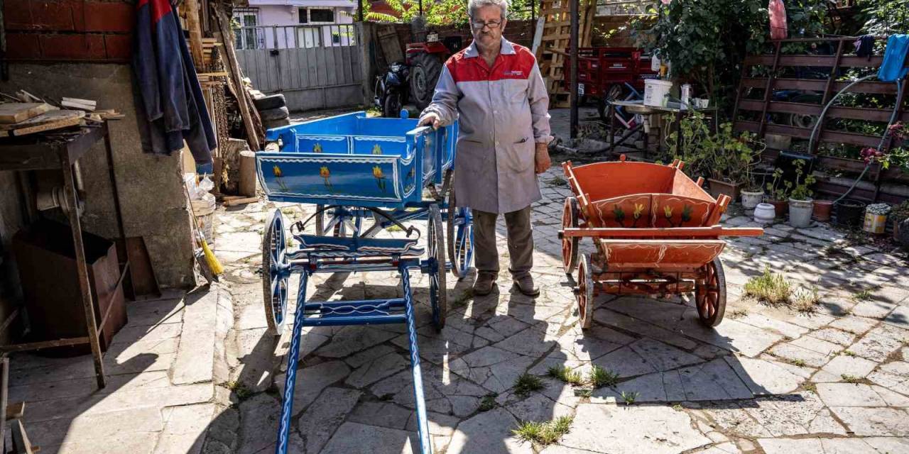 Filmden Esinlendi Emekli Olunca ‘Sütçü Ramiz’in Arabasını Yaptı