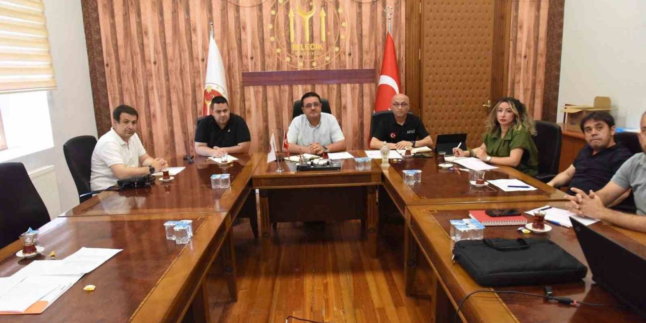 Afetlere Karşı Riskleri Azaltma Toplantısı Yapıldı