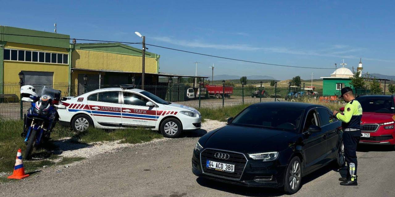 Salihli Jandarma Bayram Denetiminde