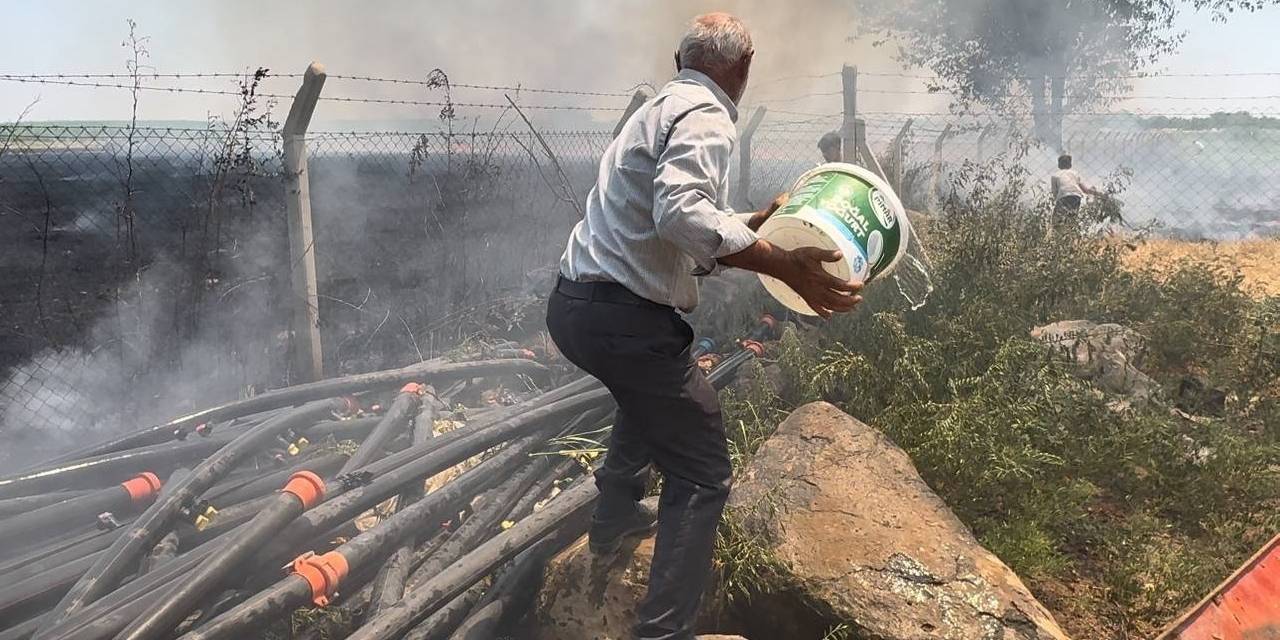 Şanlıurfa’da Yangın Paniği