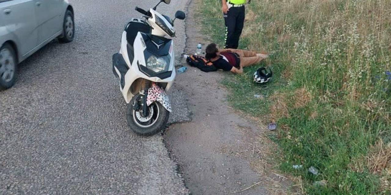 Erdek’te Motosiklet Kazası: 1 Yaralı
